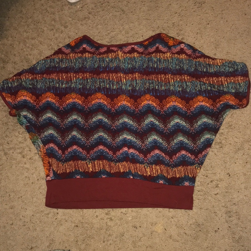 Maroon Rue 21 Top - Picture 2 of 4
